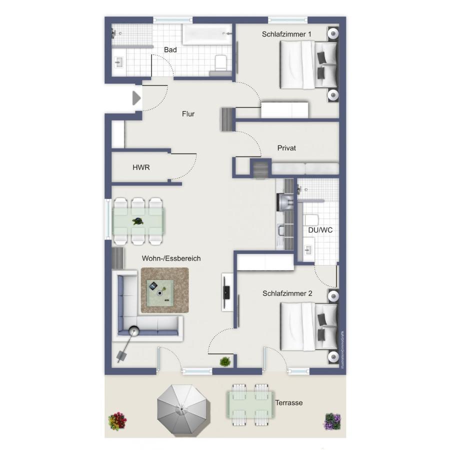 Haus Am Wald Wohnung Meer Wittenbeck Exteriör bild